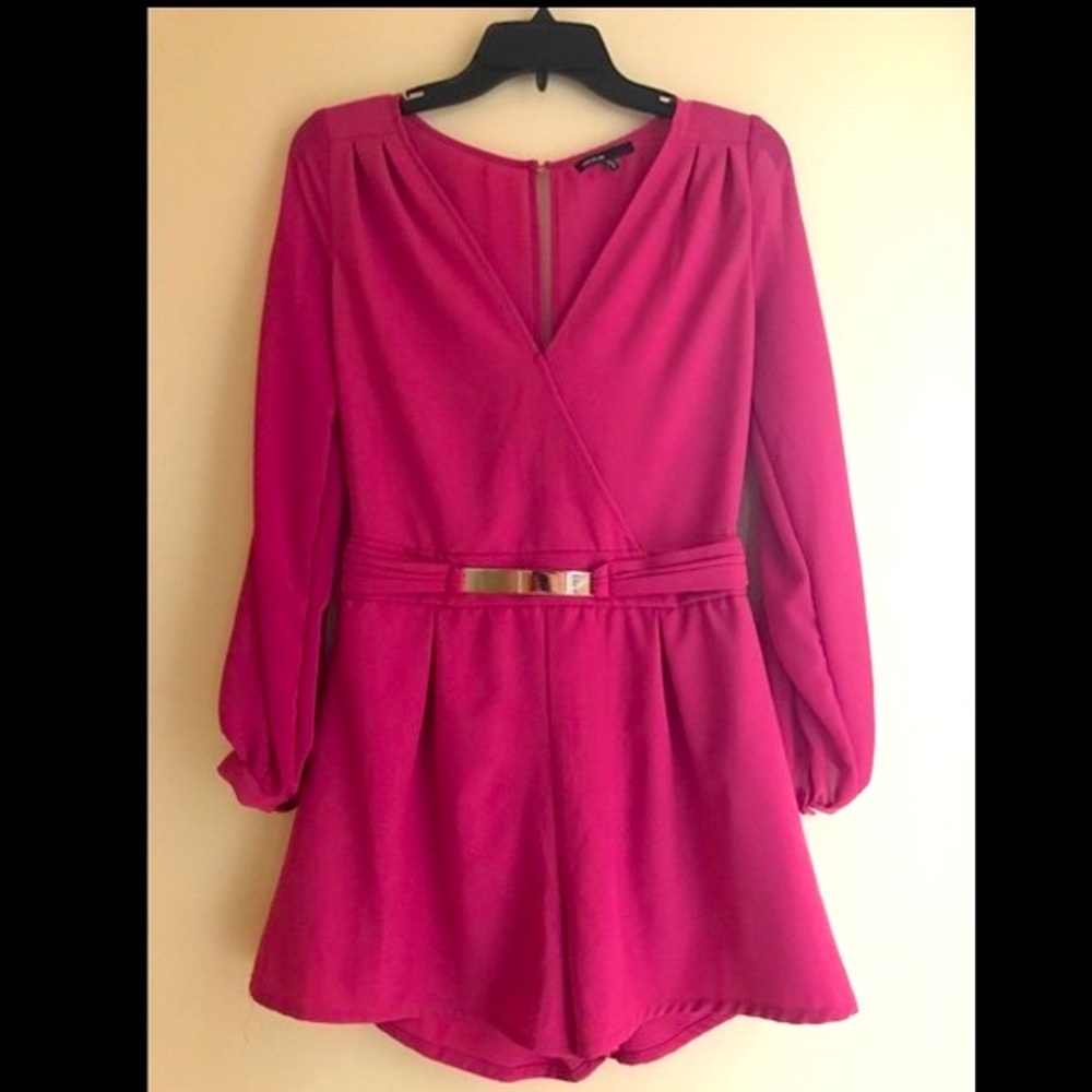 Love Culture Romper with Gold Belt​